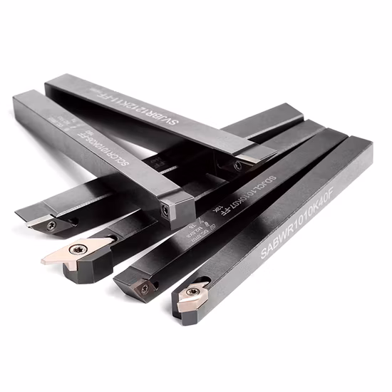 Porte-outil de tournage externe Sandhog pour insert en carbure de tungstène de tour CNC